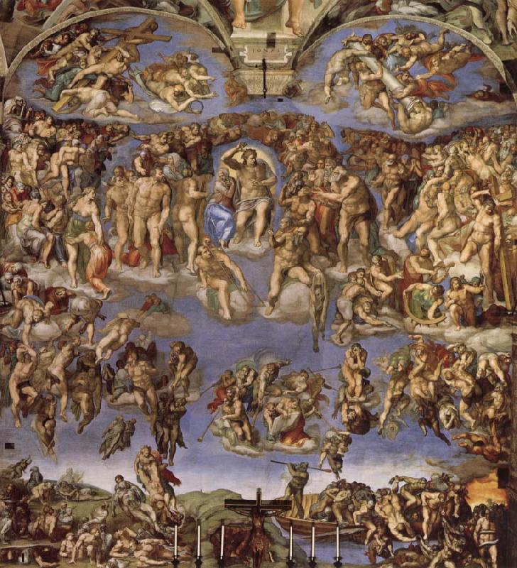 Michelangelo Buonarroti Last Judgement china oil painting image